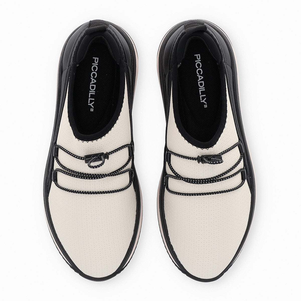 Zapatilla Nadine Blanco y Negro