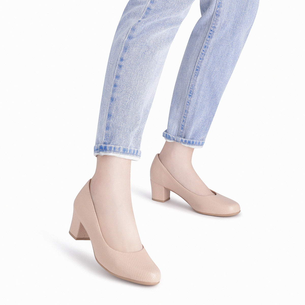 Zapato Laura Rosa/Snake