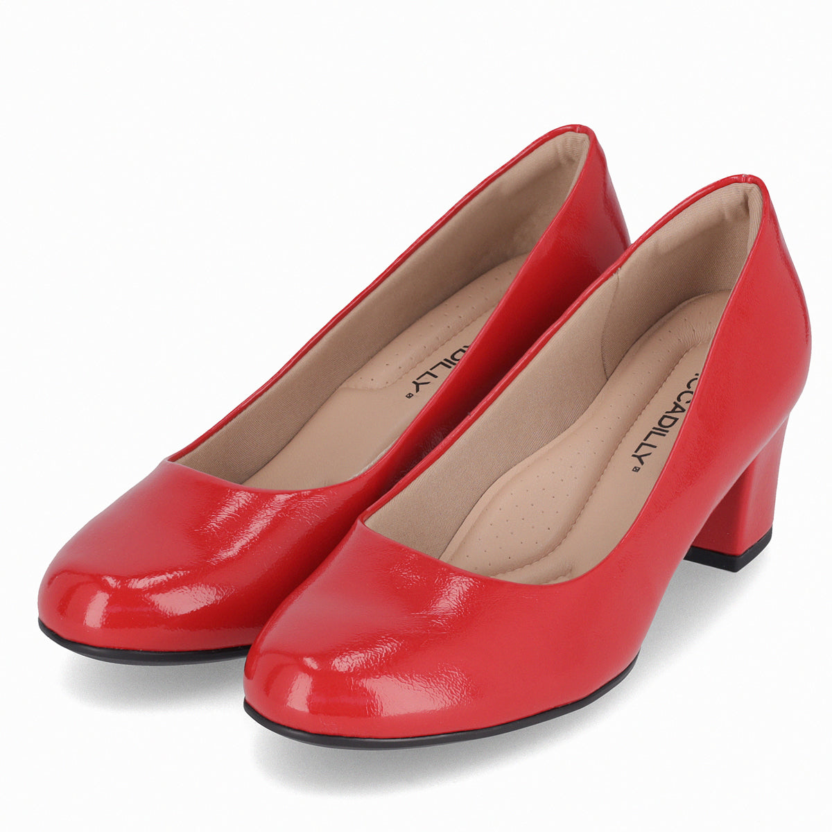 Zapato Laura Rojo/Charol
