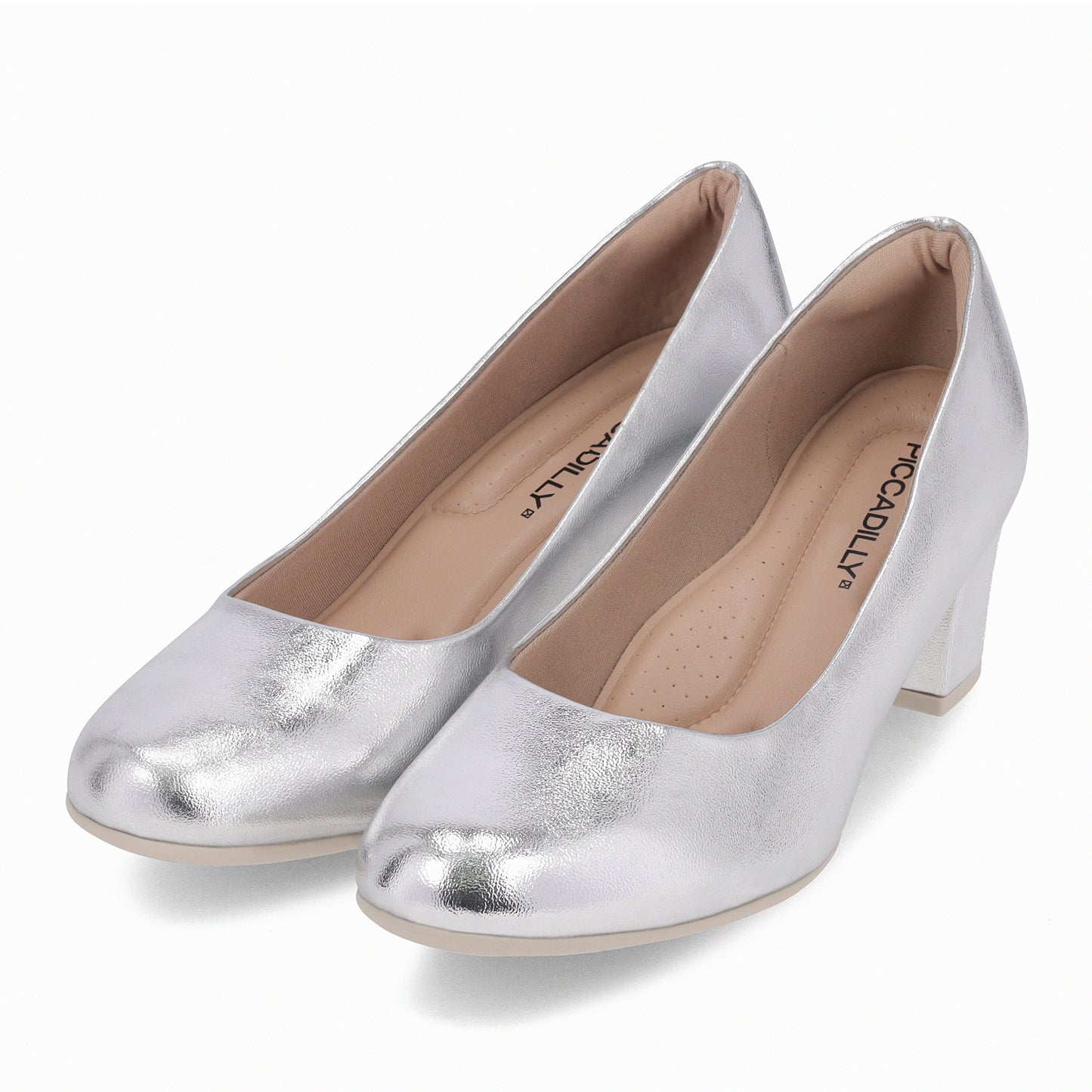 Zapato Laura Plateado
