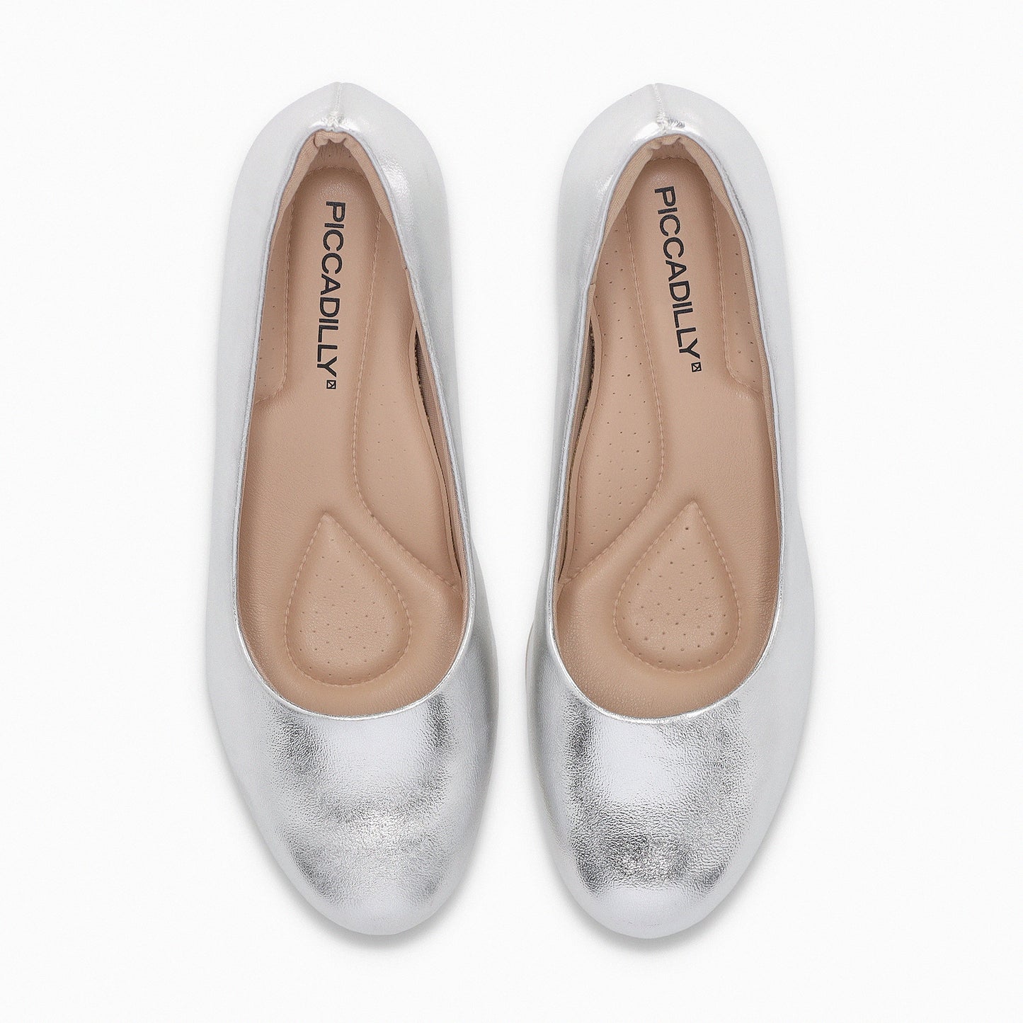Zapato Laura Plateado