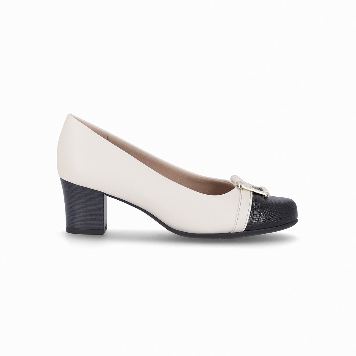 Zapato Laura Negro/Blanco