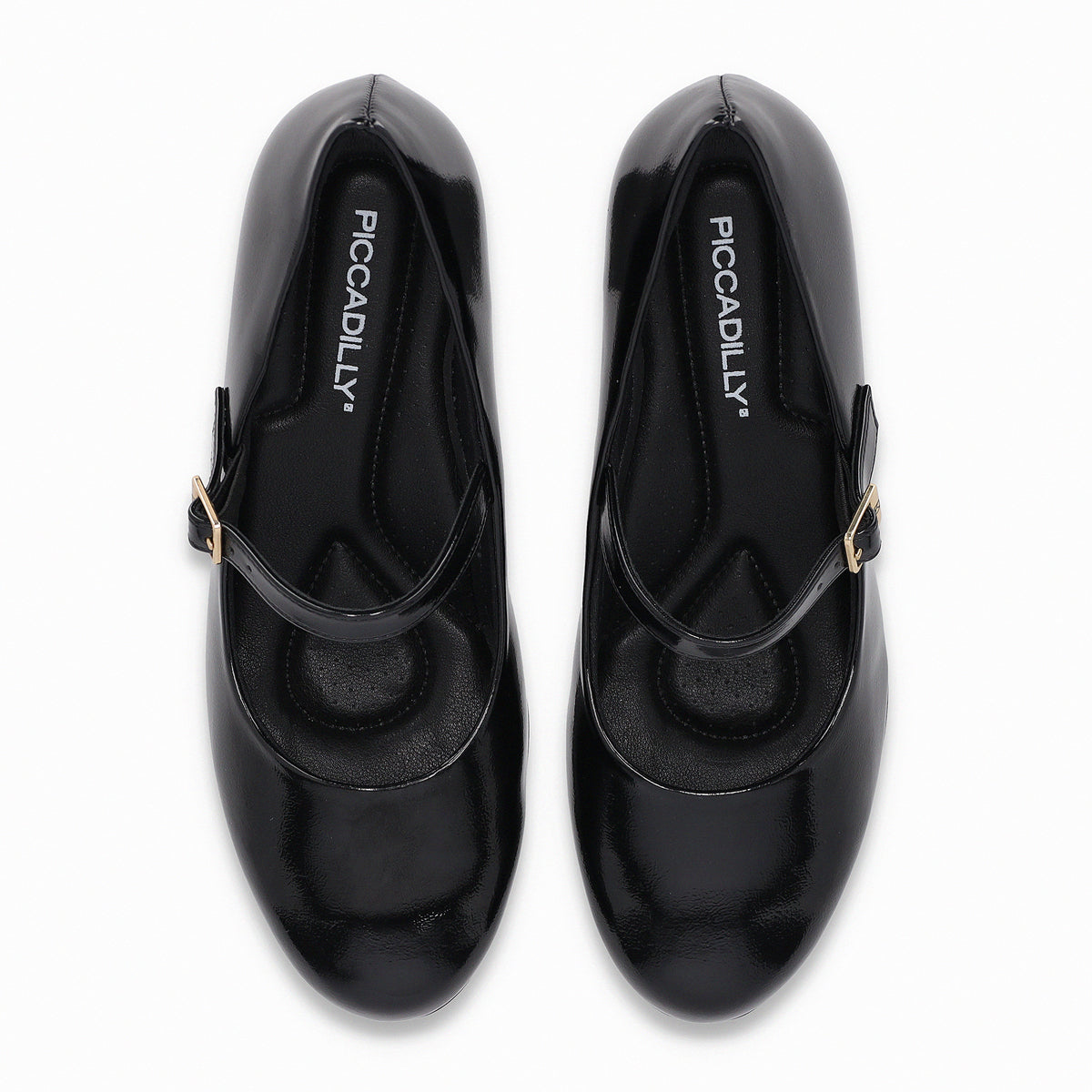 Zapato Mary Jane Laura Negro/Charol