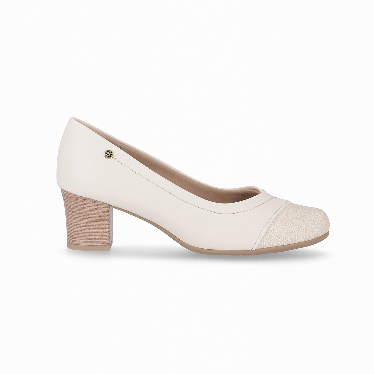 Zapato Laura Natural/Hueso
