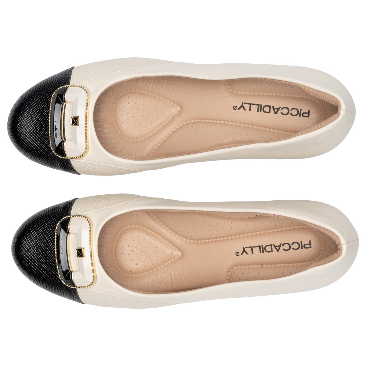 Zapato Laura Blanco/Negro