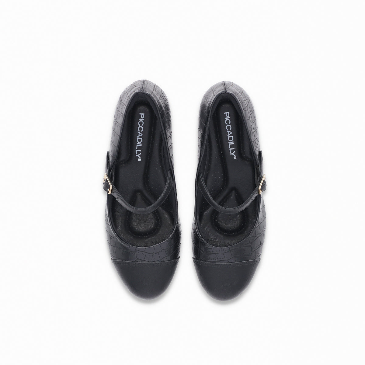 Zapato Mary Jane Laura 16 Negro Crocco