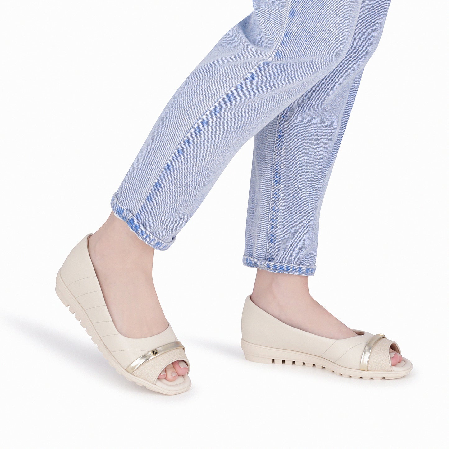 Zapato Aline Crema