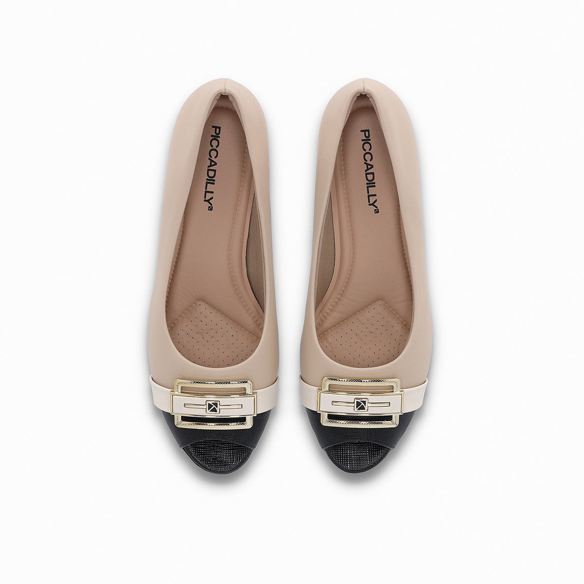 Zapato Diana Marfil/Negro