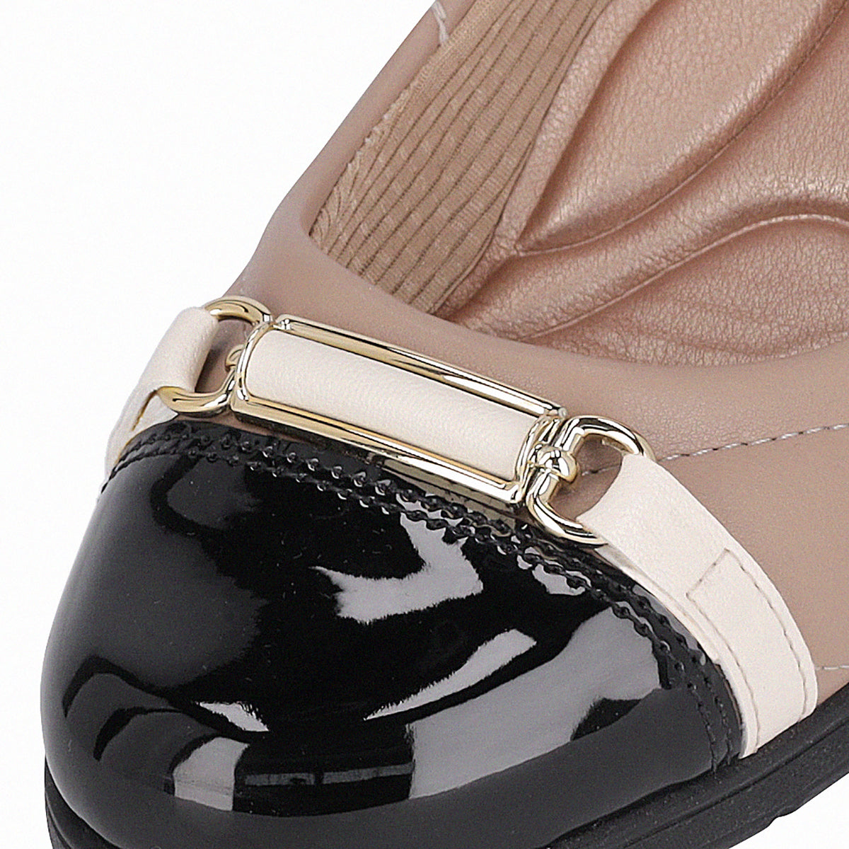 Zapato Beth 93 Negro/Nude