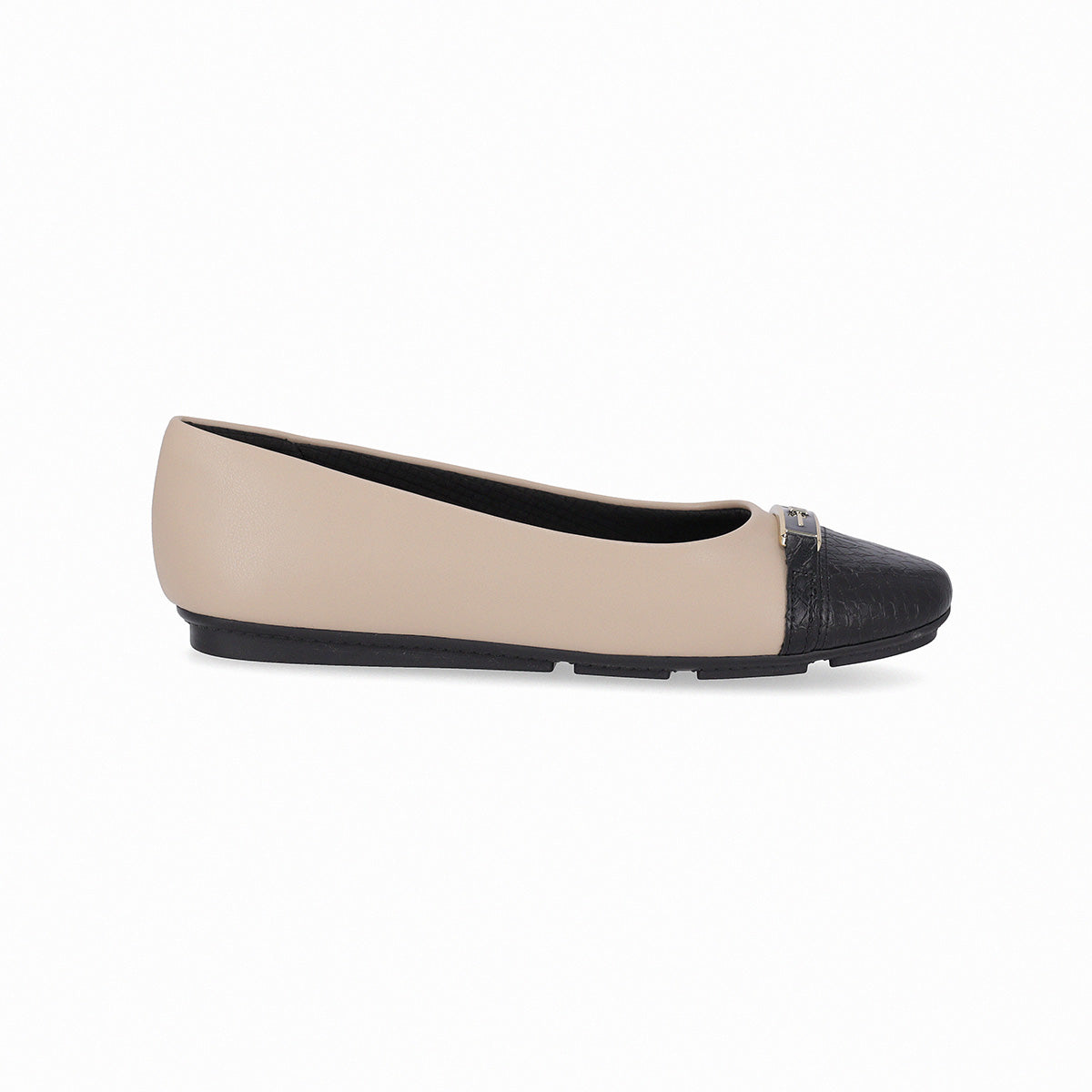 Ballerina Michele Negro/Taupe