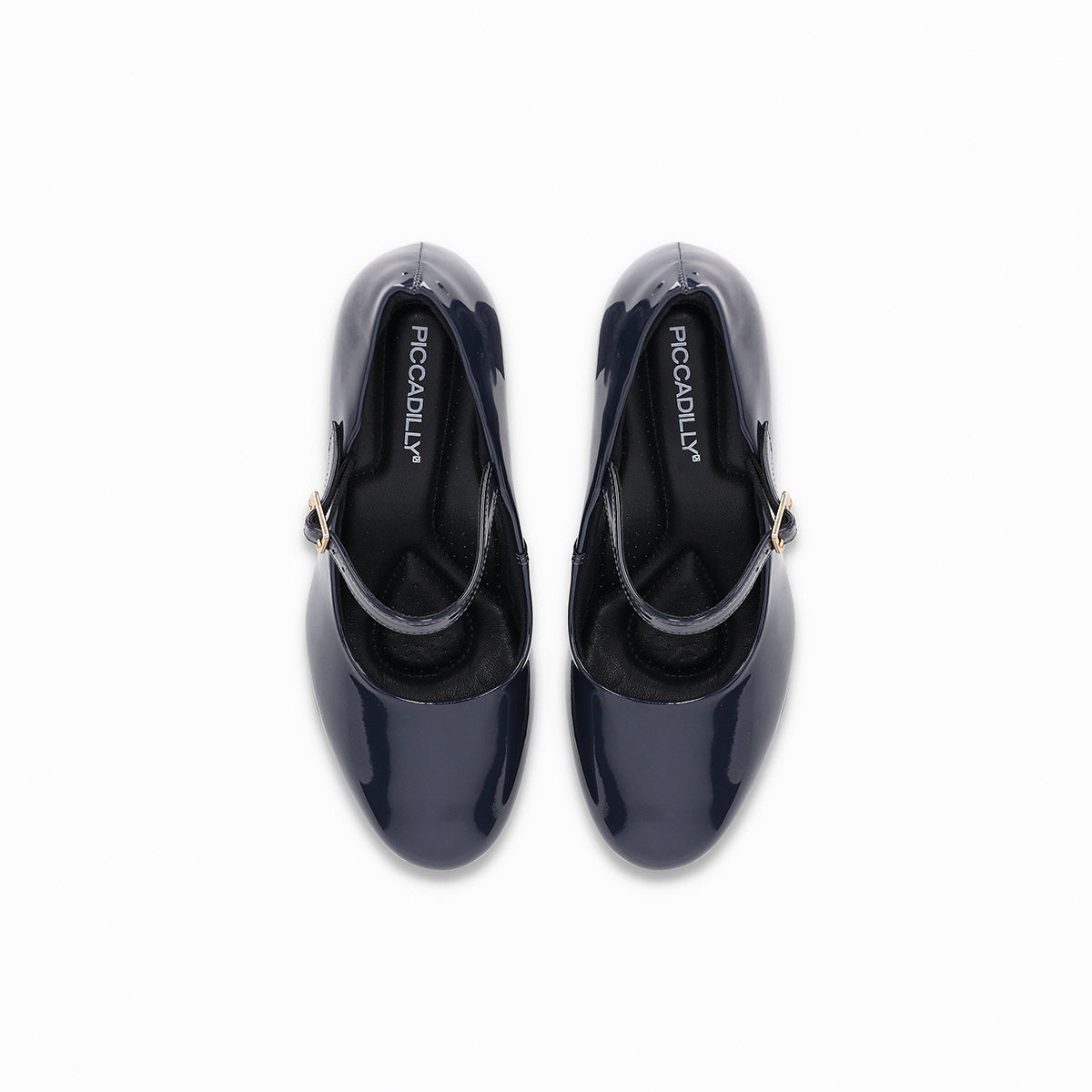 Zapato Mary Jane Deise 50 Azul/Charol