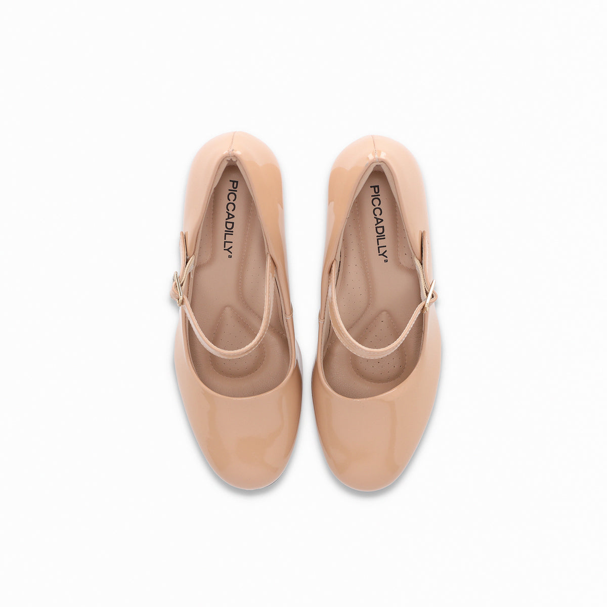 Zapato Mary Jane Deise 50 Nude/Charol