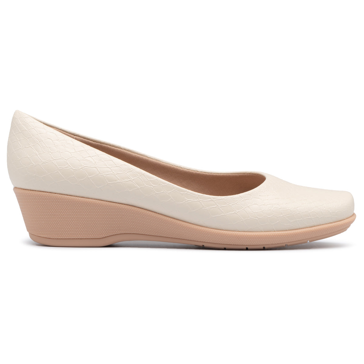 Zapato Ivonne Beige Crocco