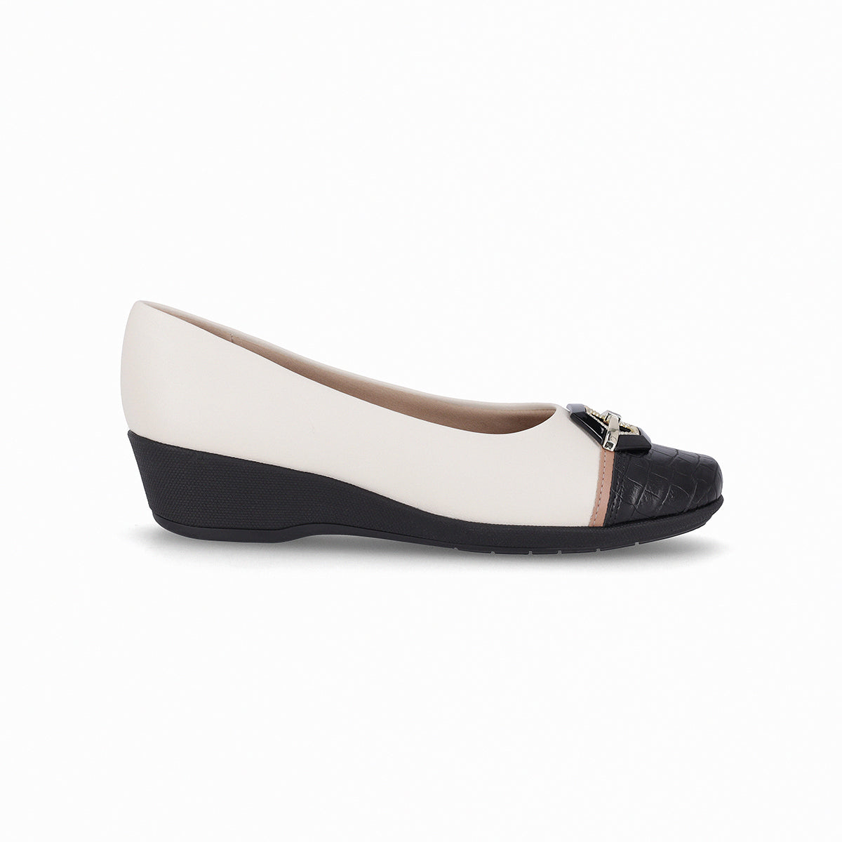Zapato Ivone Blanco/Negro