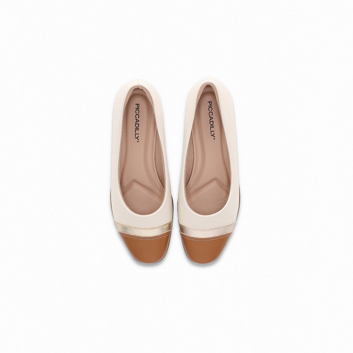 Zapato Ivone 58 Crema/Café