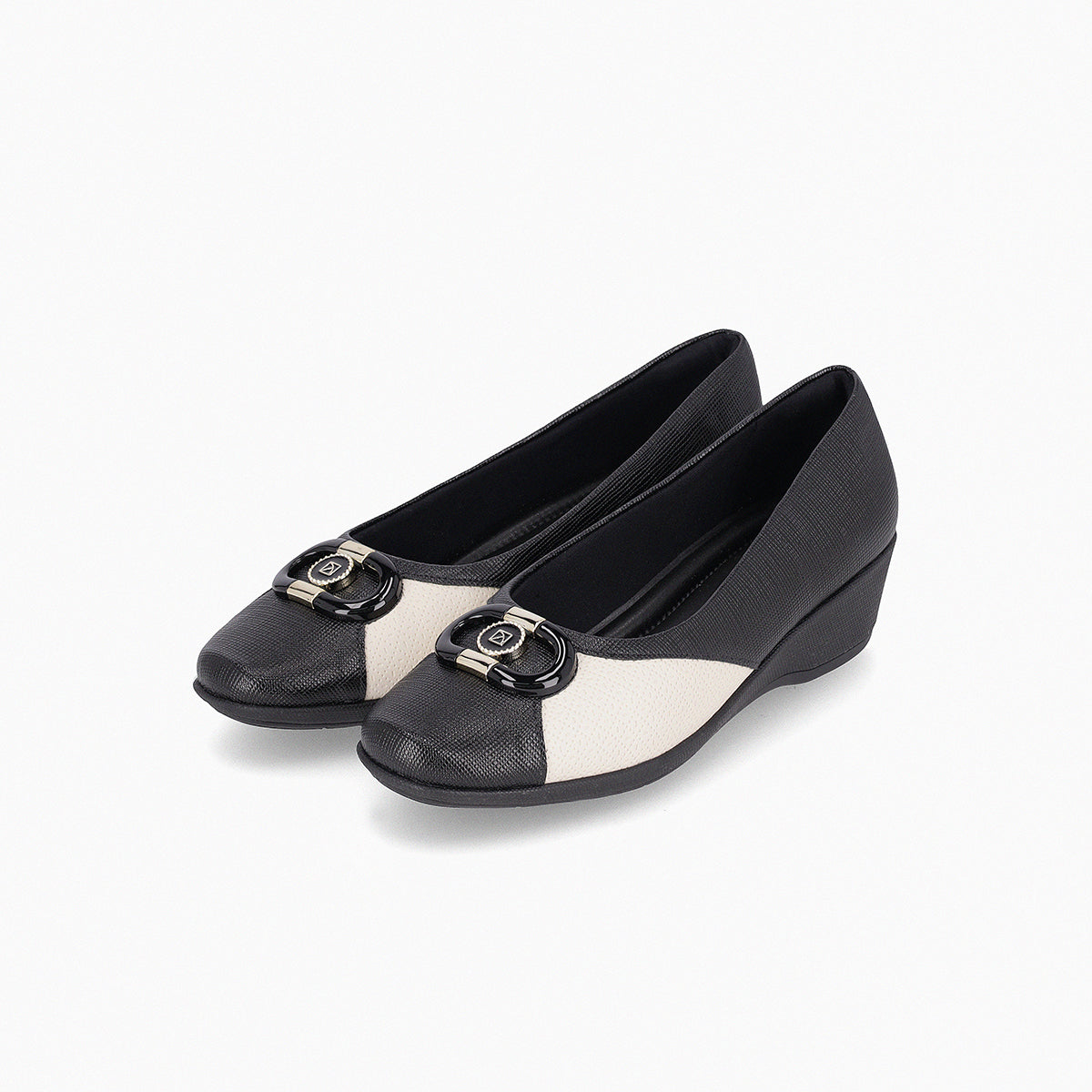 Zapato Ivone 72 Negro/Blanco