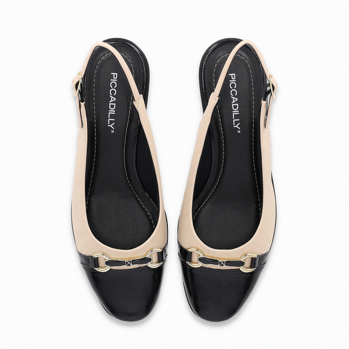 Zapato Ivone 225 Negro/Nude
