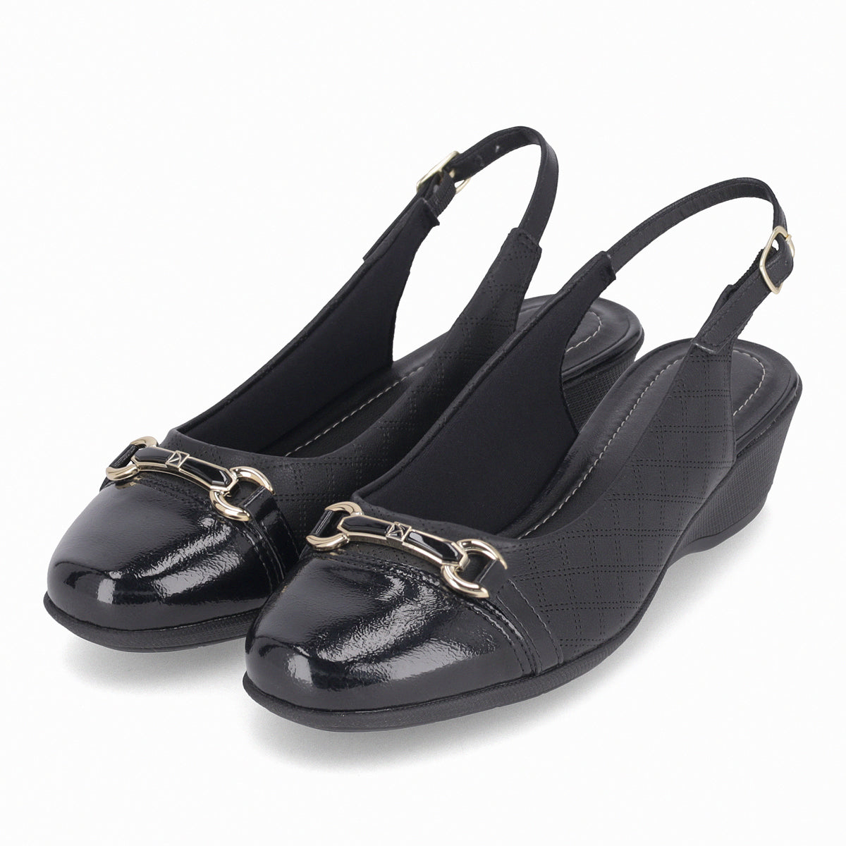 Zapato Ivone 225 Negro/Charol