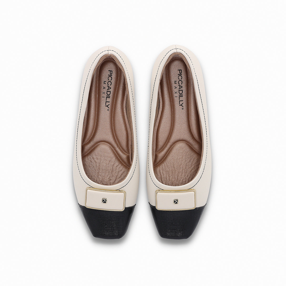 Zapato Fernanda Blanco/Negro