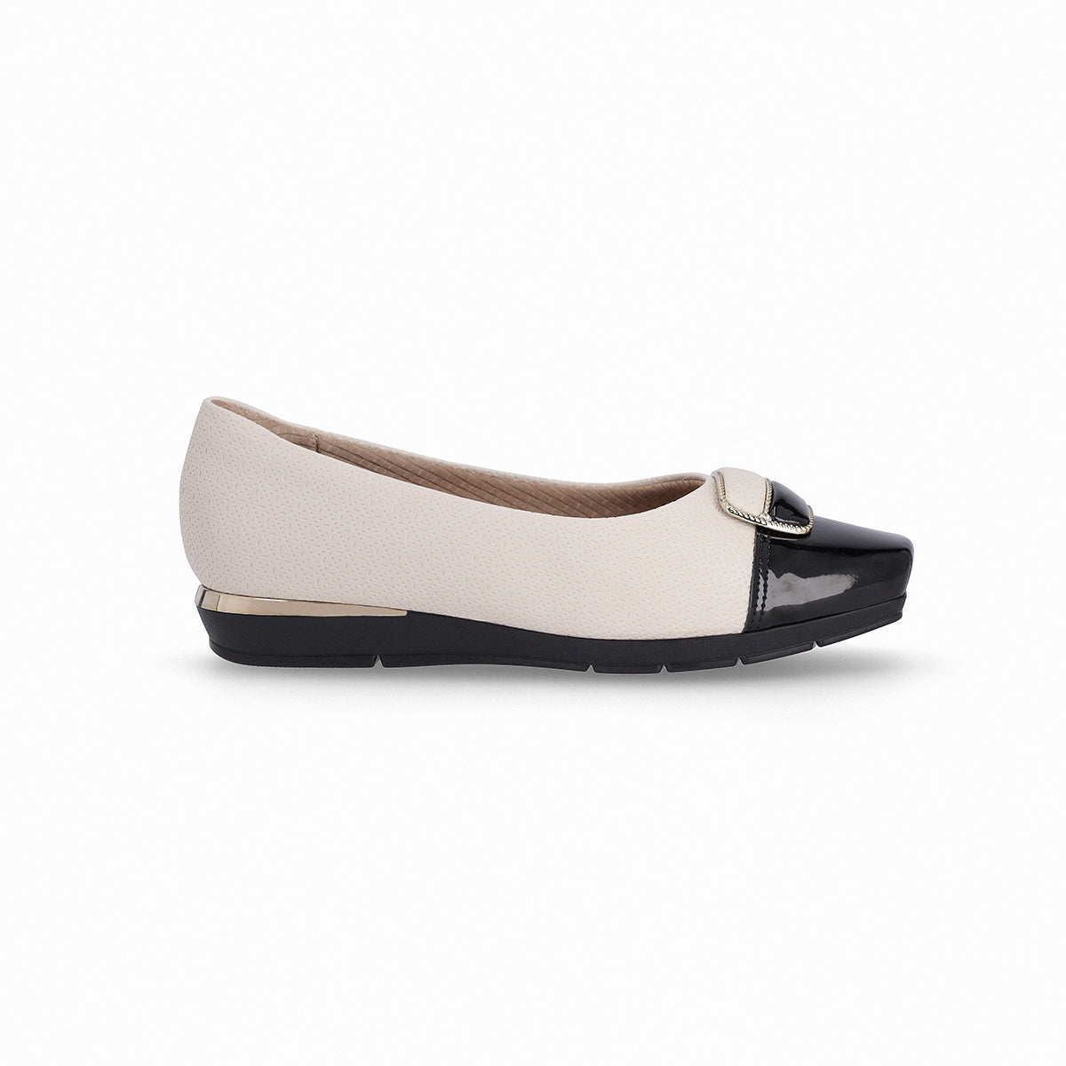 Zapato Fernanda Negro/Hueso