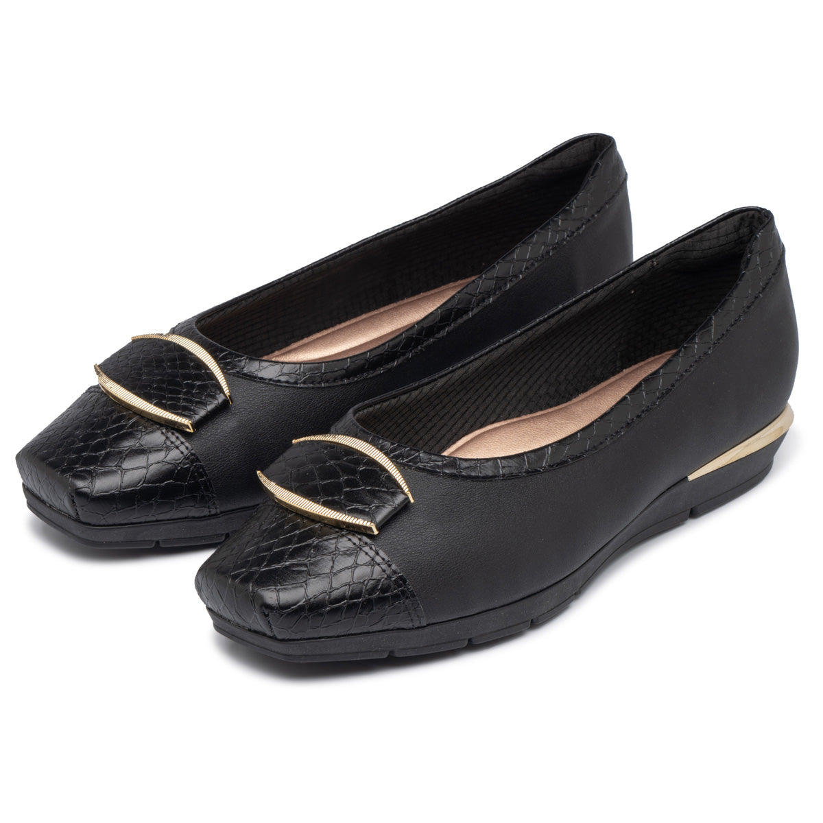 Zapato Fernanda Negro Crocco