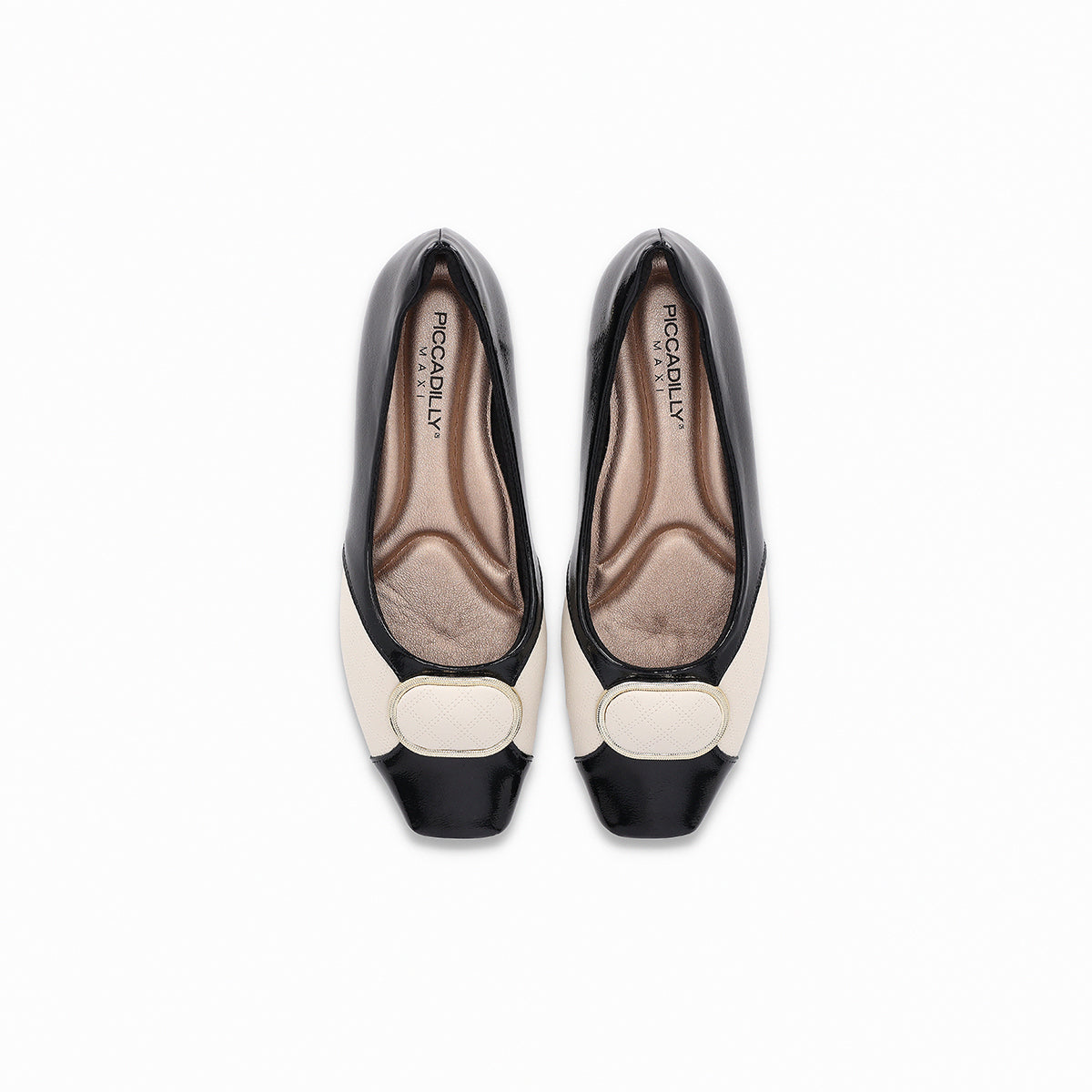 Zapato Fernanda 85 Negro/Blanco