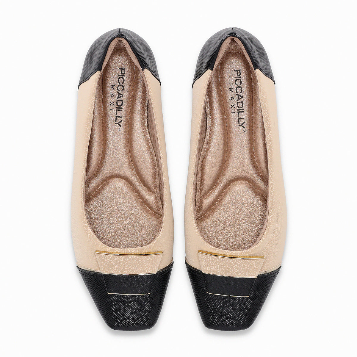 Zapato Fernanda Negro/Nude