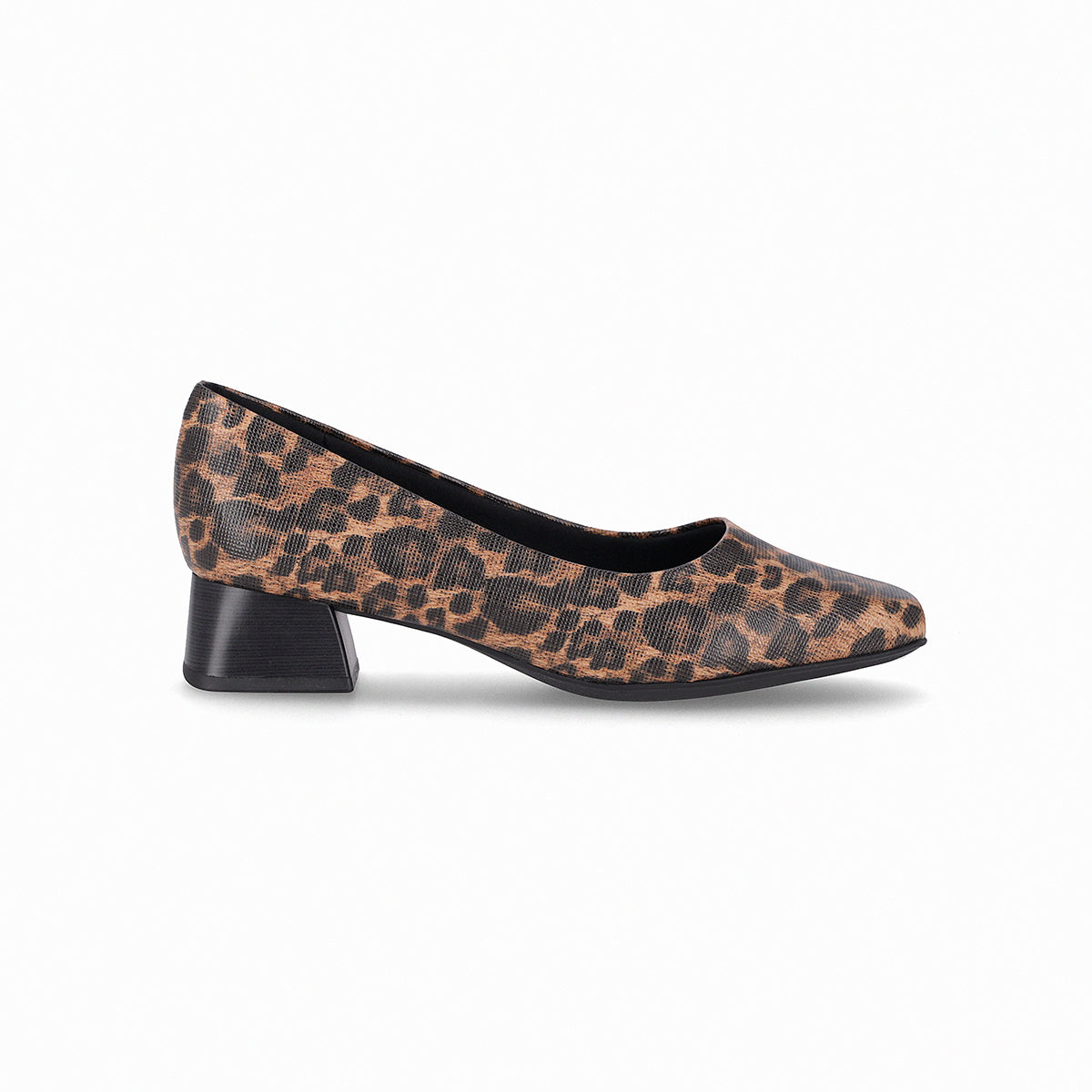 Zapato Tati Negro/AnimalPrint