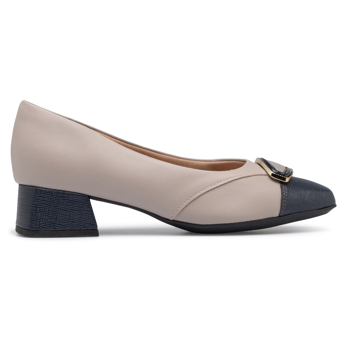 Zapato Tati Azul/Taupe 324