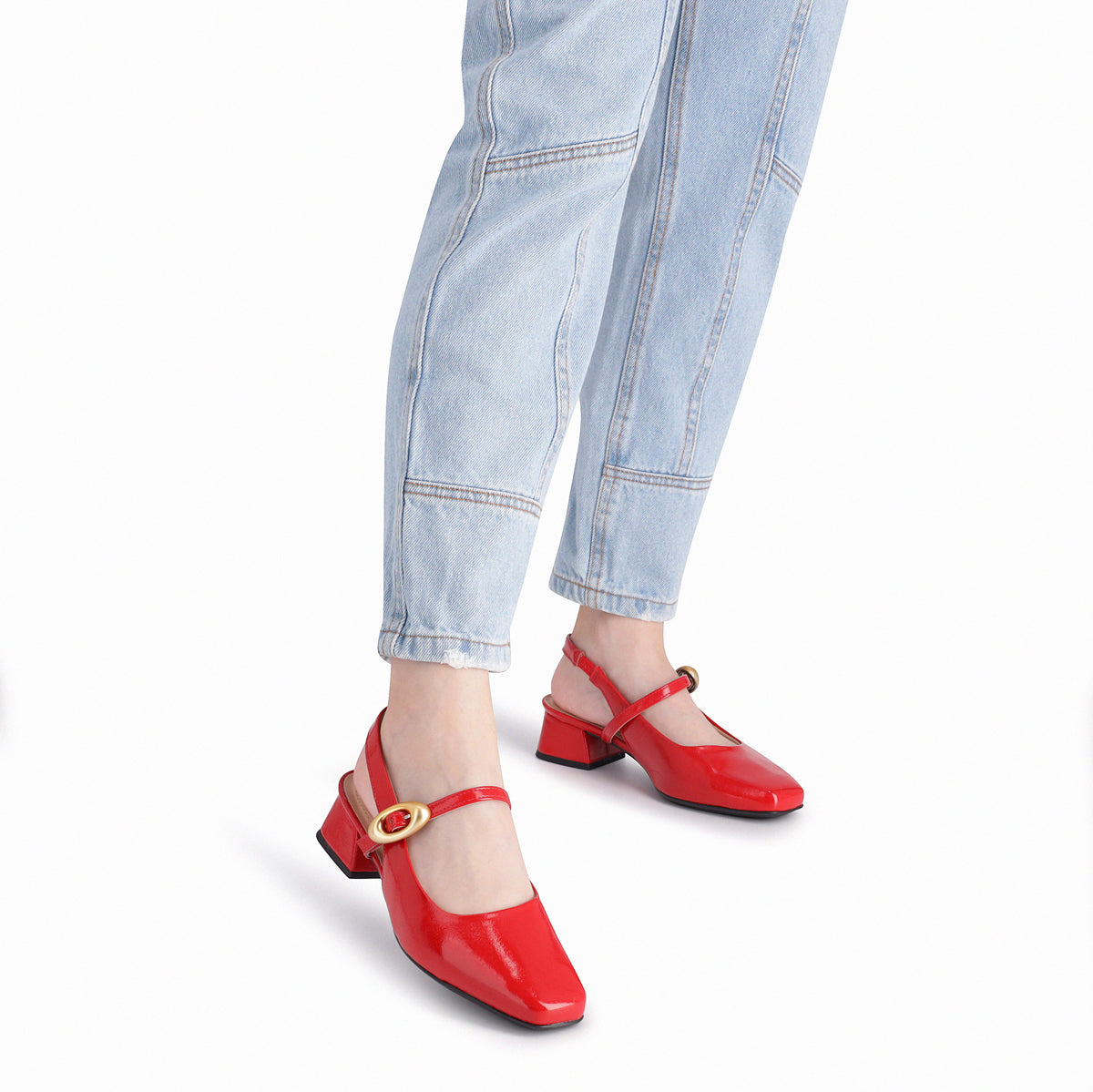 Zapato Tati 82 Rojo/Charol