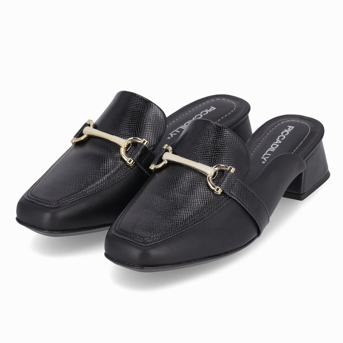 Zapato Tati 83 Negro/Dorado