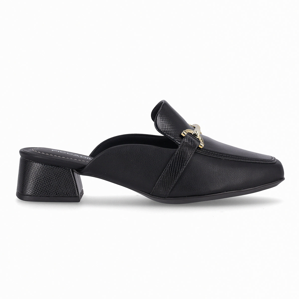 Zapato Tati 83 Negro/Dorado