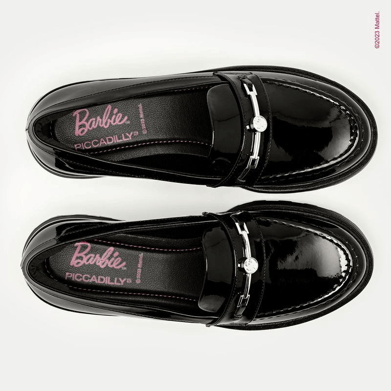 Mocasin Barbie 760003 Negro Piccadilly