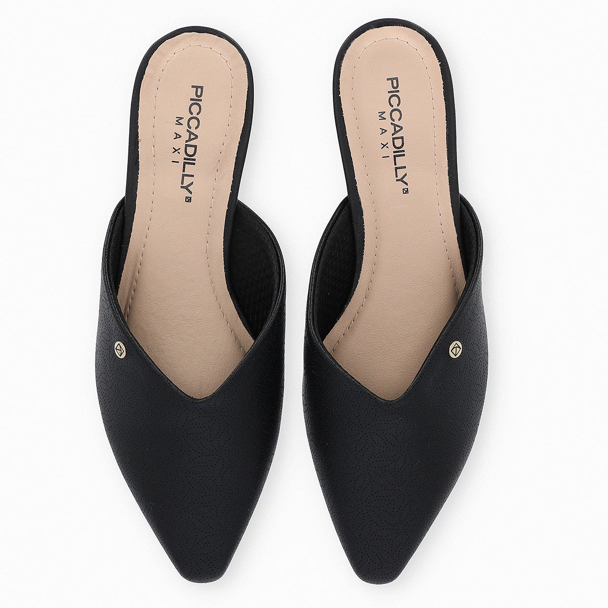 Zapato Silvia Floral Negro