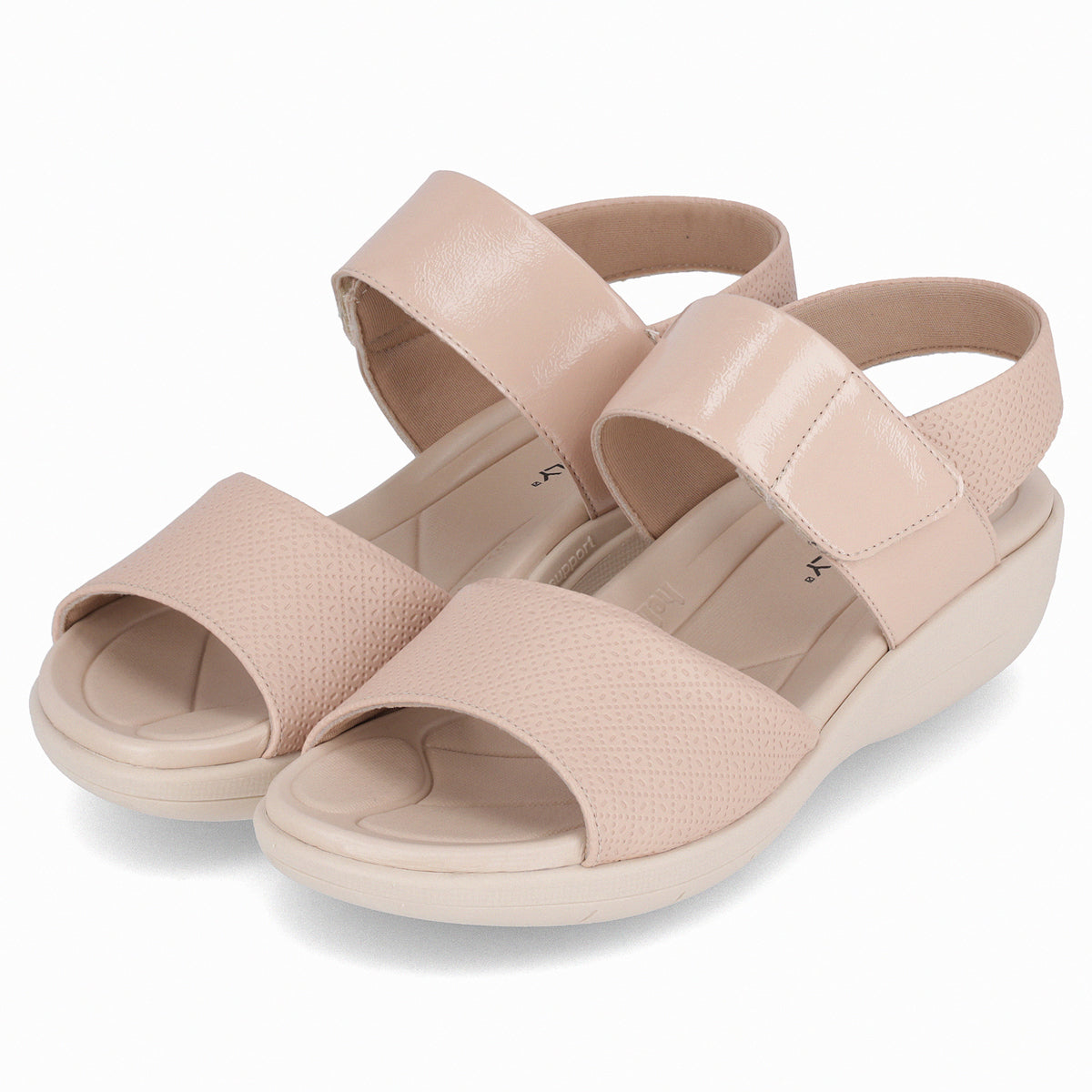 Sandalia Fascitis Rosado Anabela 15