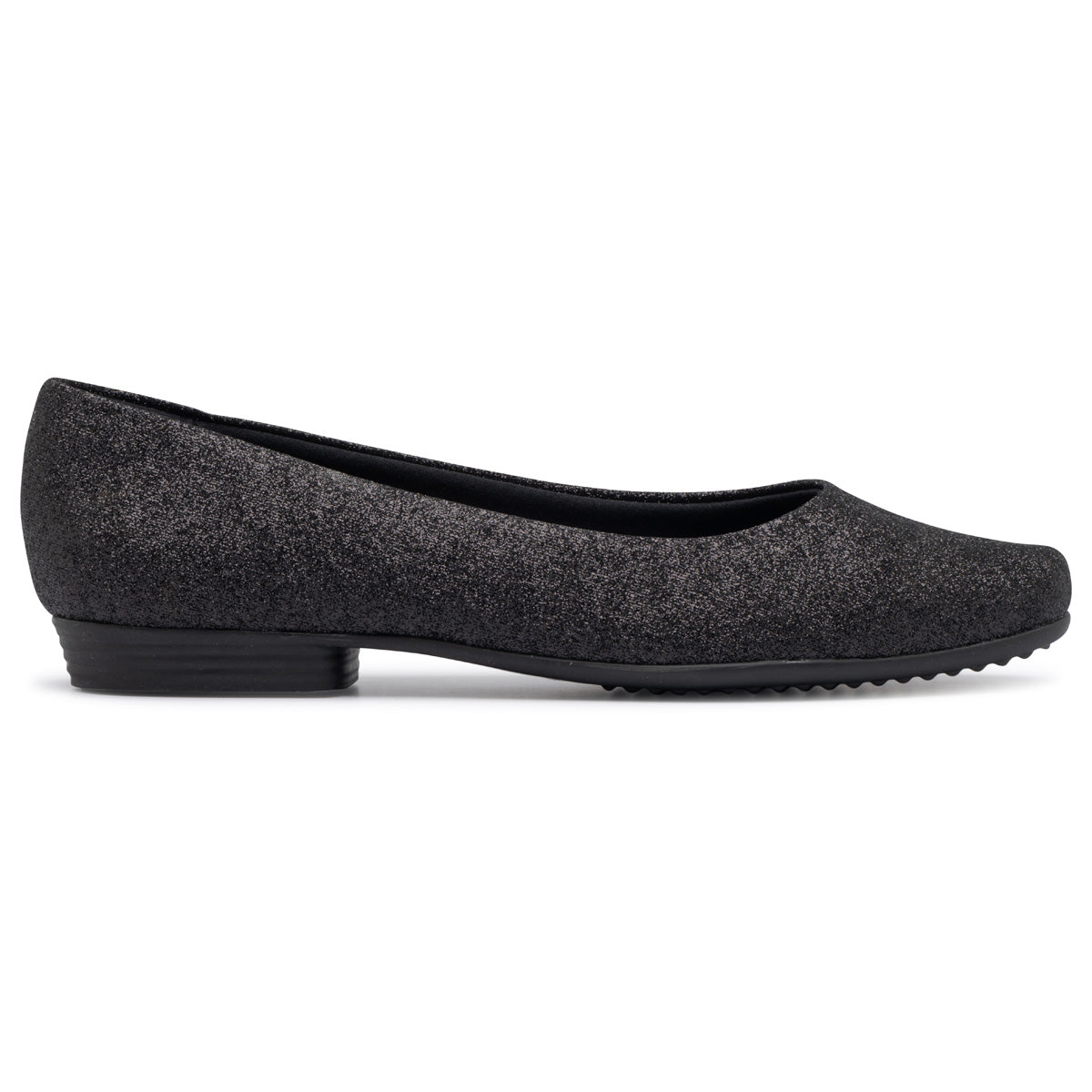 Zapato Raquel Negro Glitter