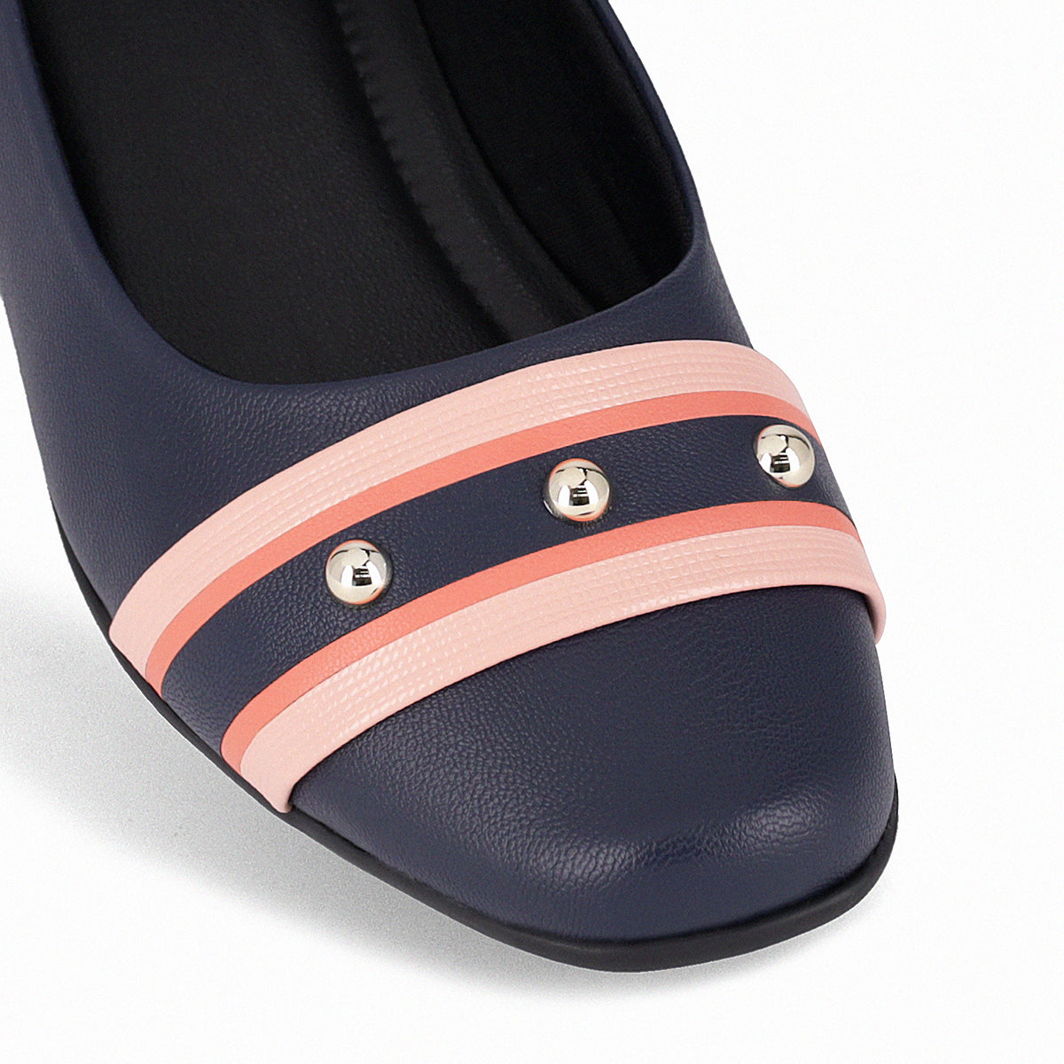 Zapato Raquel Azul/Rosado 021