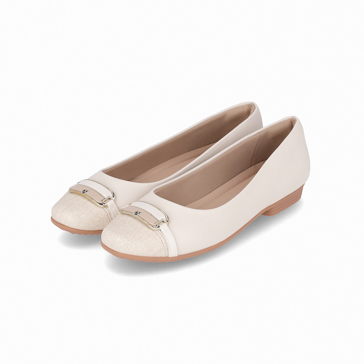 Zapato Raquel Natural/Hueso 021