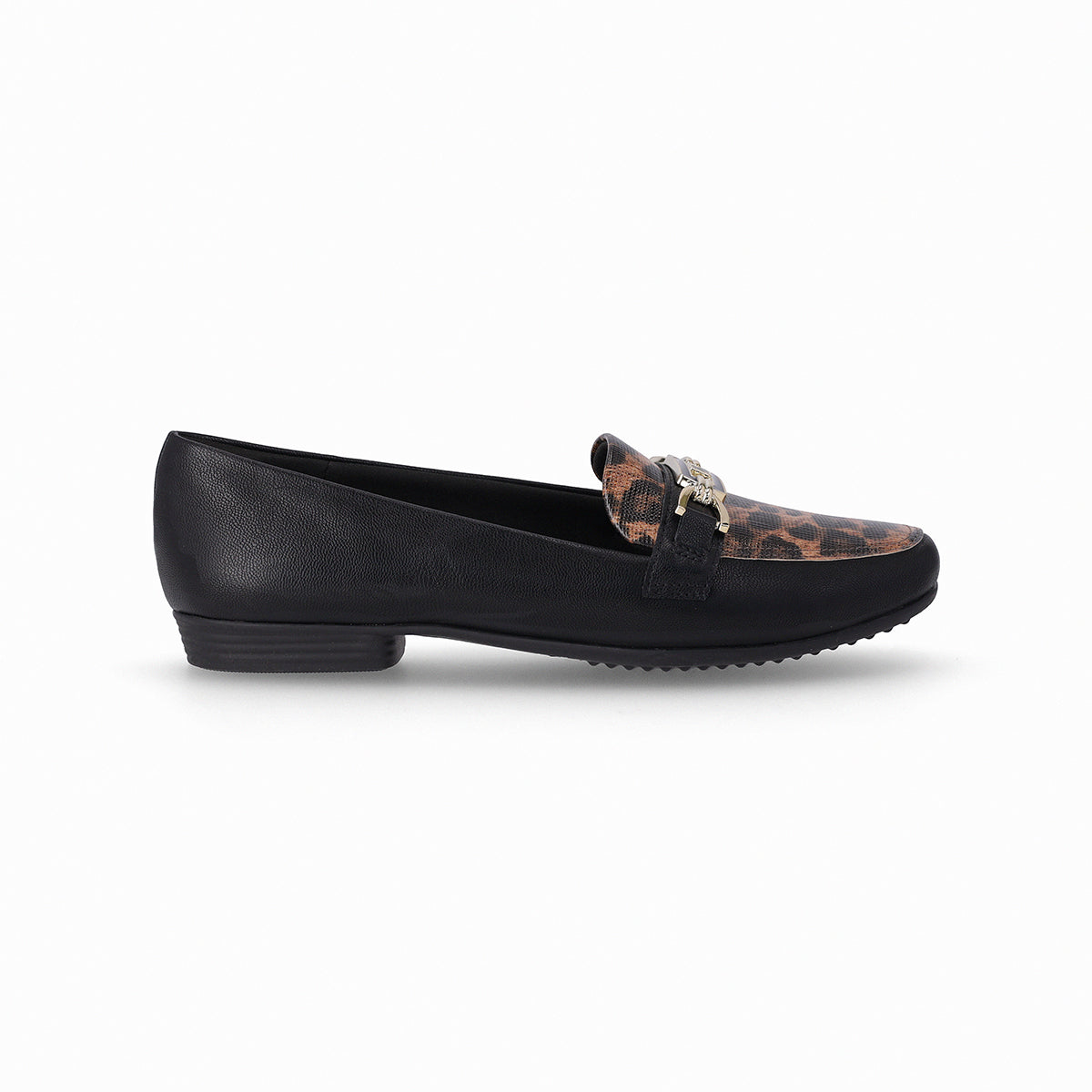 Zapato Raquel Animal Print/Negro