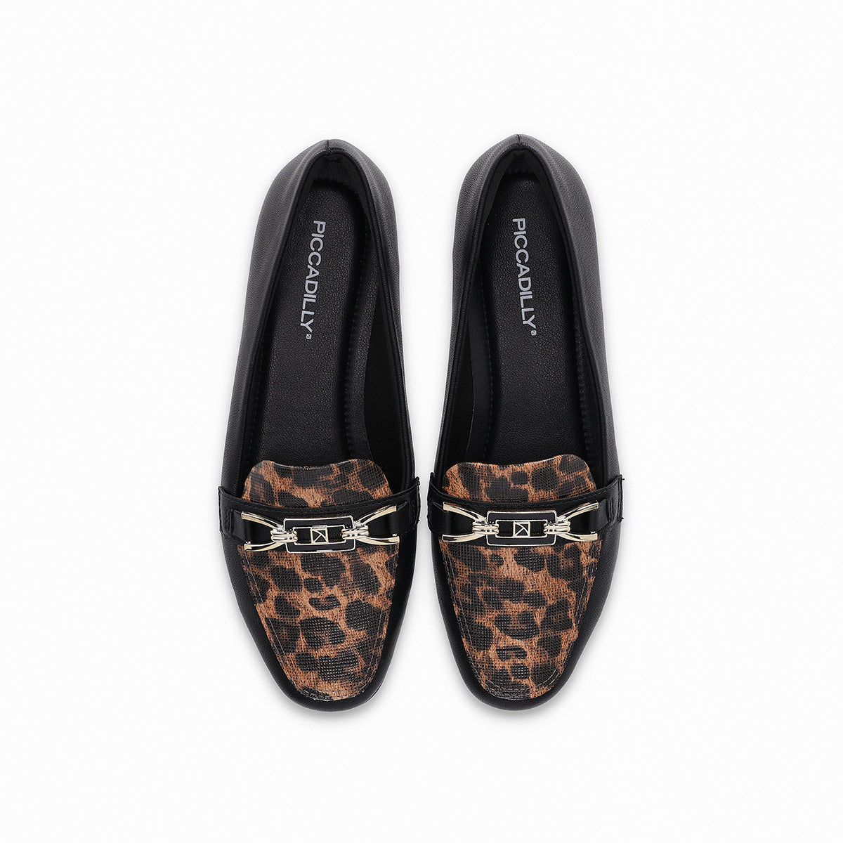 Zapato Raquel Animal Print/Negro