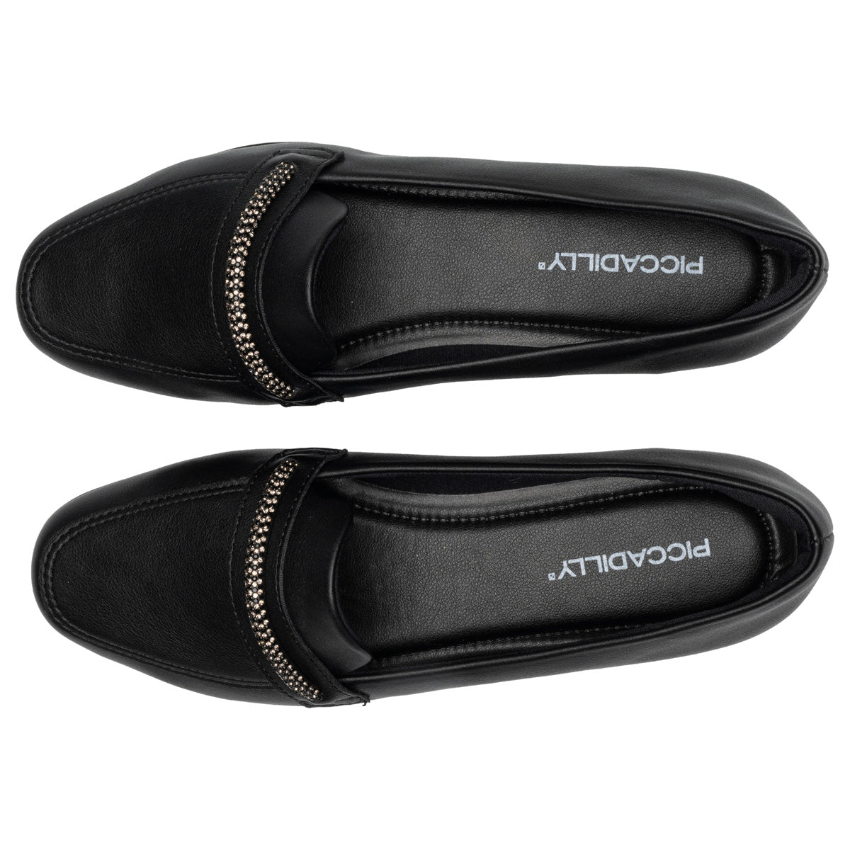 Mocasin Raquel Negro