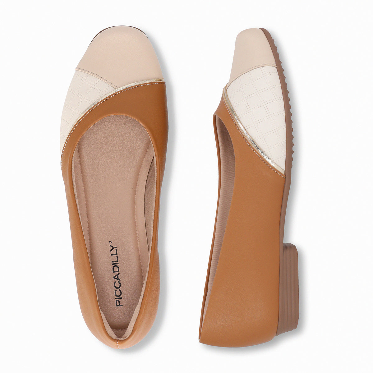 Ballerina Raquel Nude/Ocre
