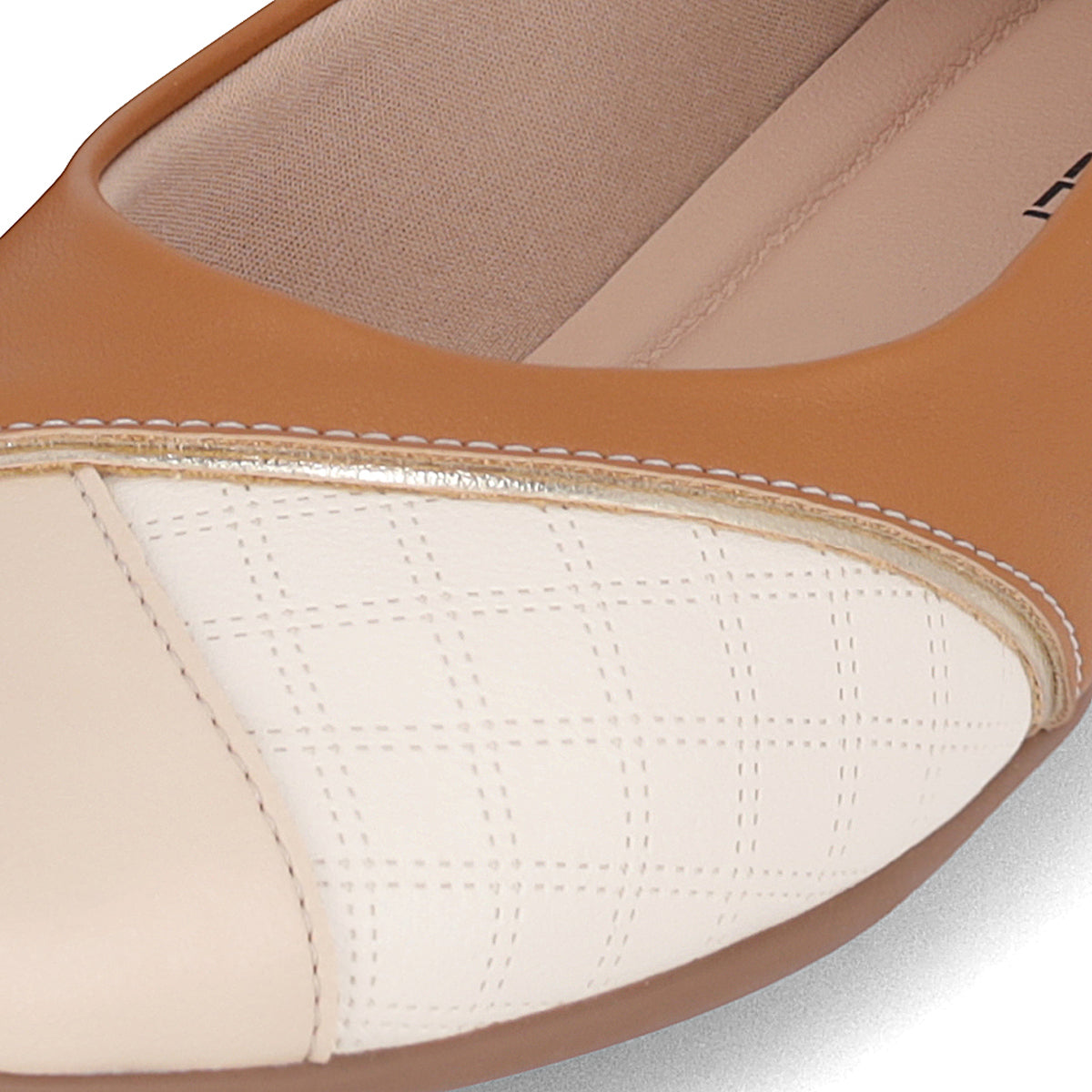 Ballerina Raquel Nude/Ocre