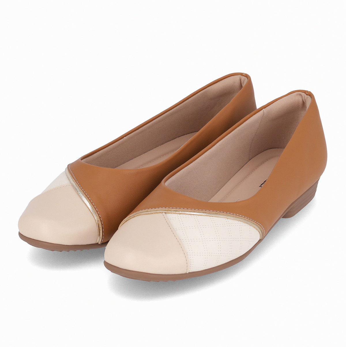 Ballerina Raquel Nude/Ocre