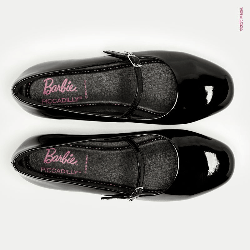 Zapato Barbie 120012  Negro Piccadilly
