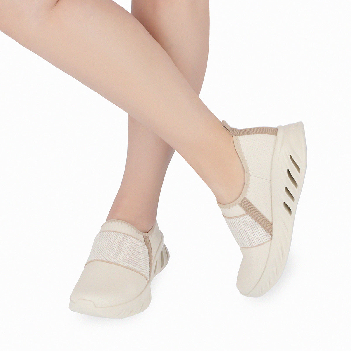 Zapatilla Raissa Marfil