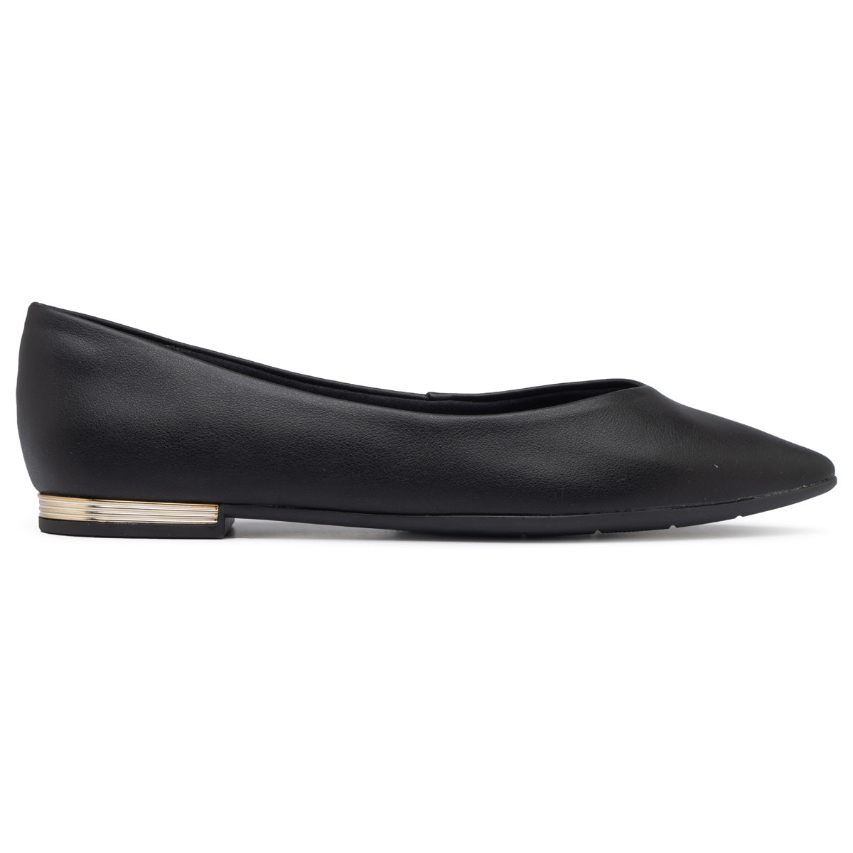 Zapato Ana Negro/Dorado