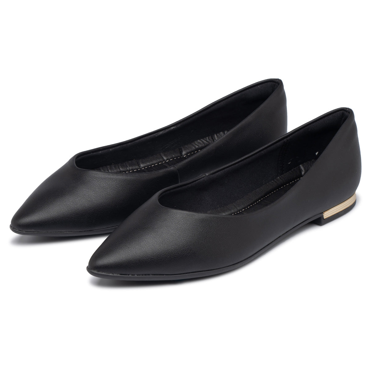 Zapato Ana Negro/Dorado