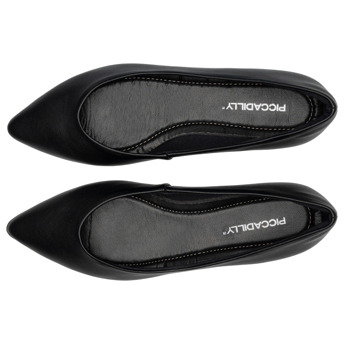 Zapato Ana Negro/Dorado