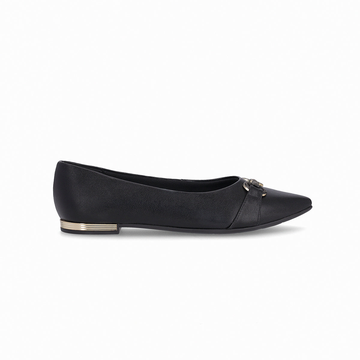 Zapato Ana Negro/Dorado 043